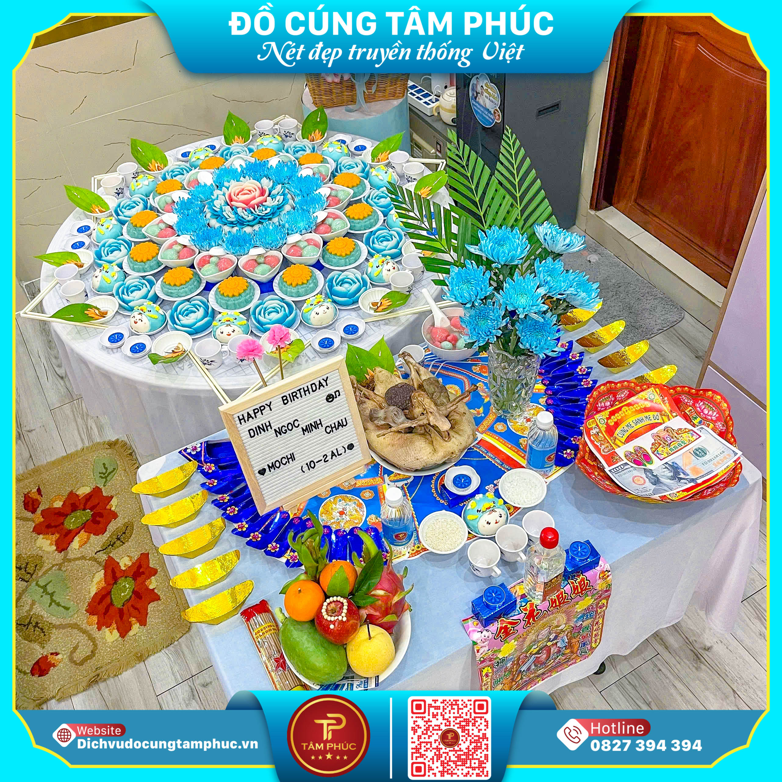 Mâm Cúng Đầy Tháng, Cột Móc Ghi Dấu Sự Chào Đời Của Bé